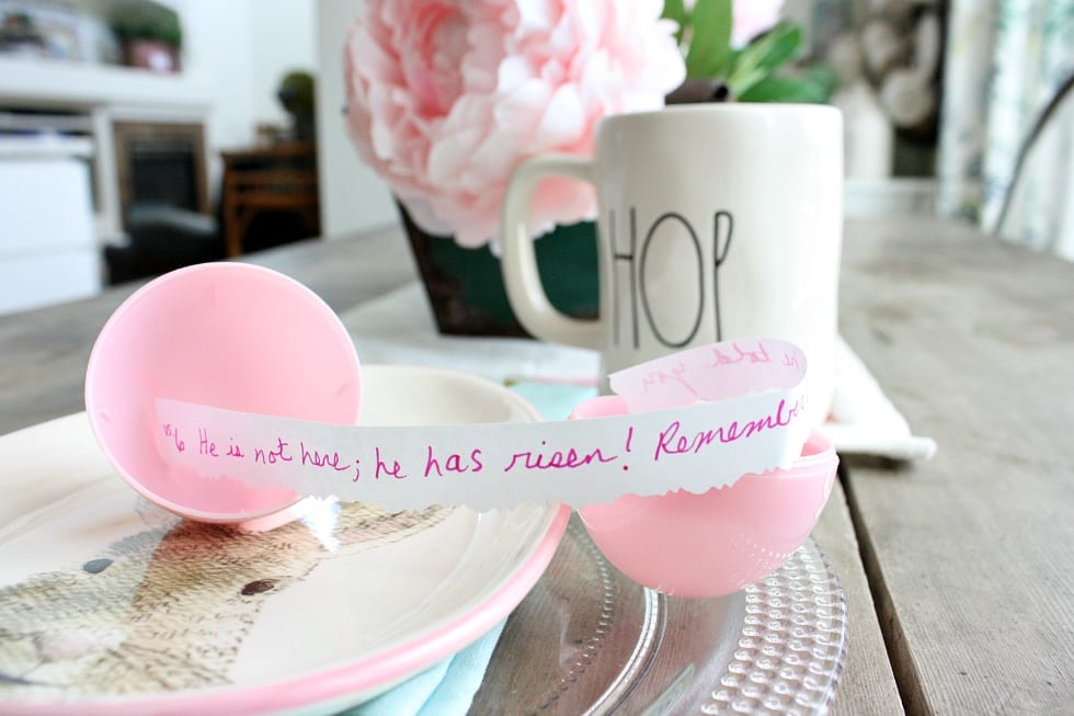 Scriture Eggs- A fun faith filled family tradition for Easter.