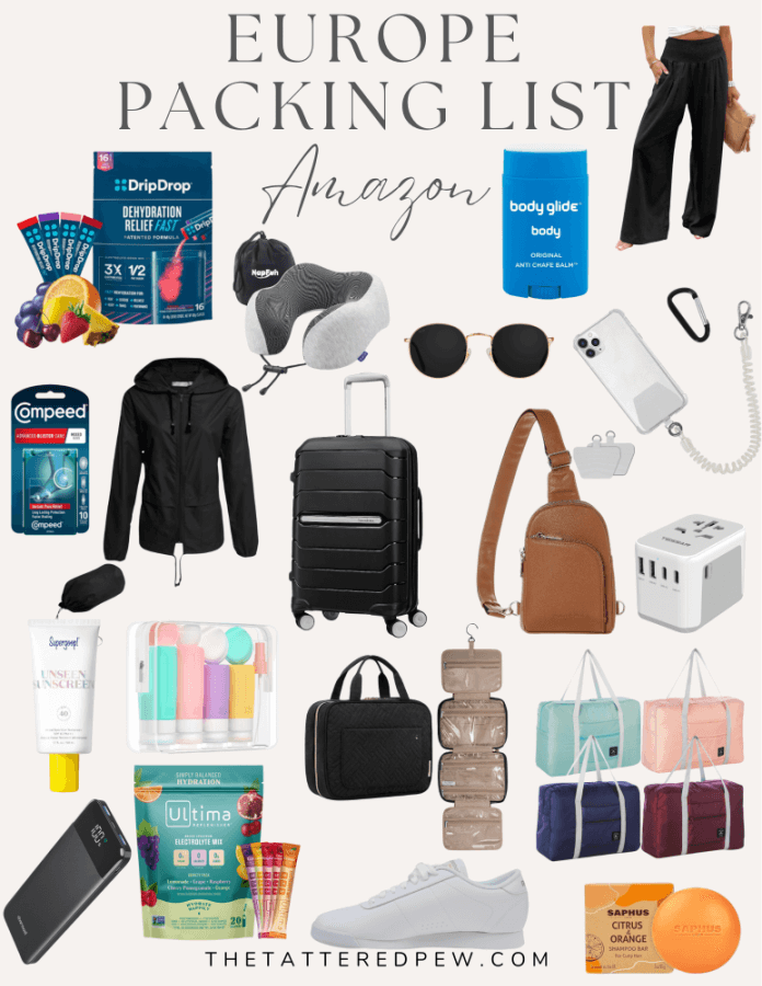 Amazon Europe Packing lIst
