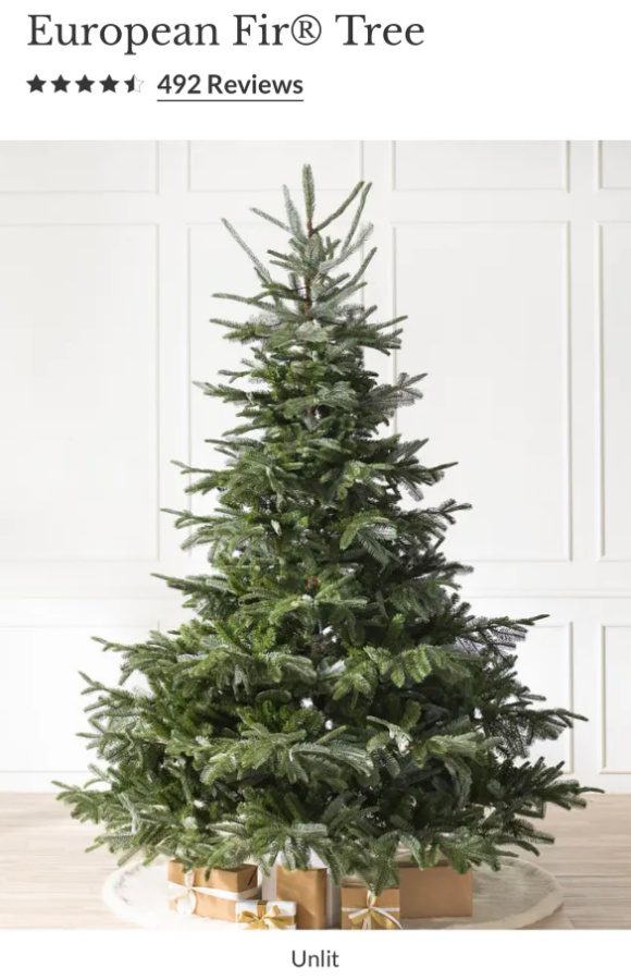 European Fir Christmas tree