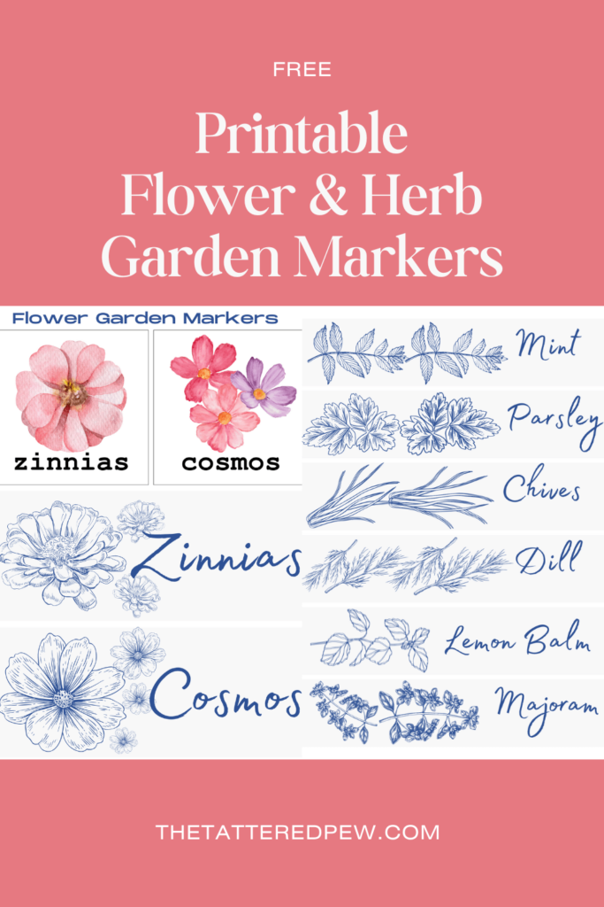 Flower & Herb Garden Markers