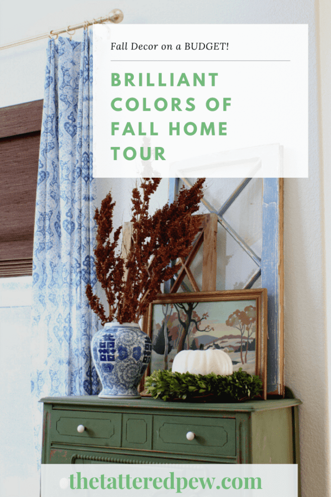 Looking for Fall deocr on a budget? Then stop by my Fall home tour!