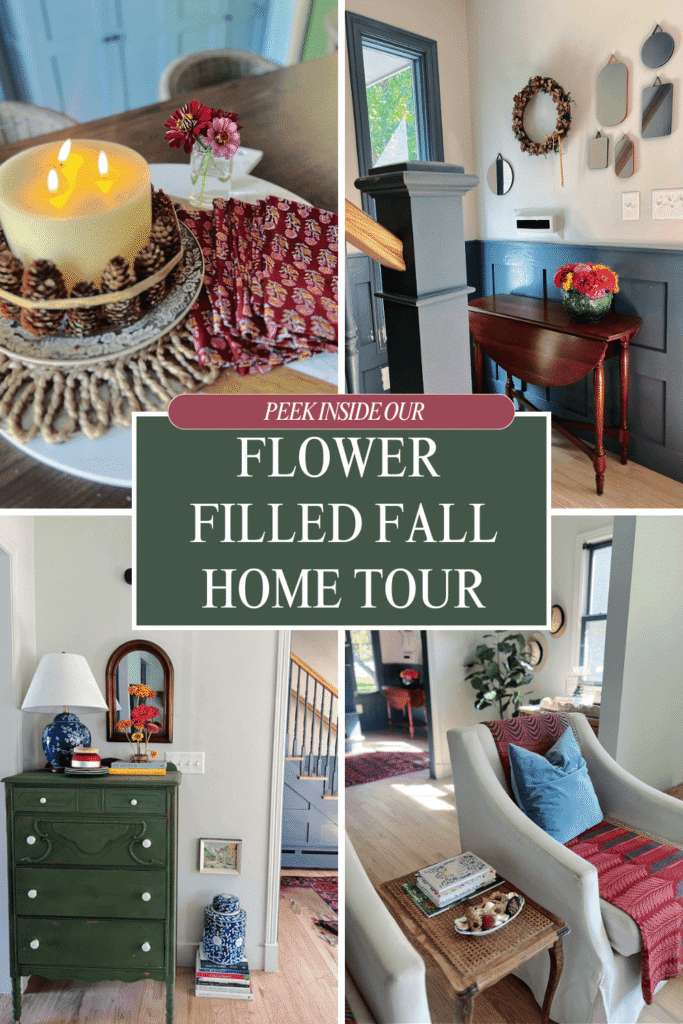 Our 2025 Fall Home Tour Flower Filled