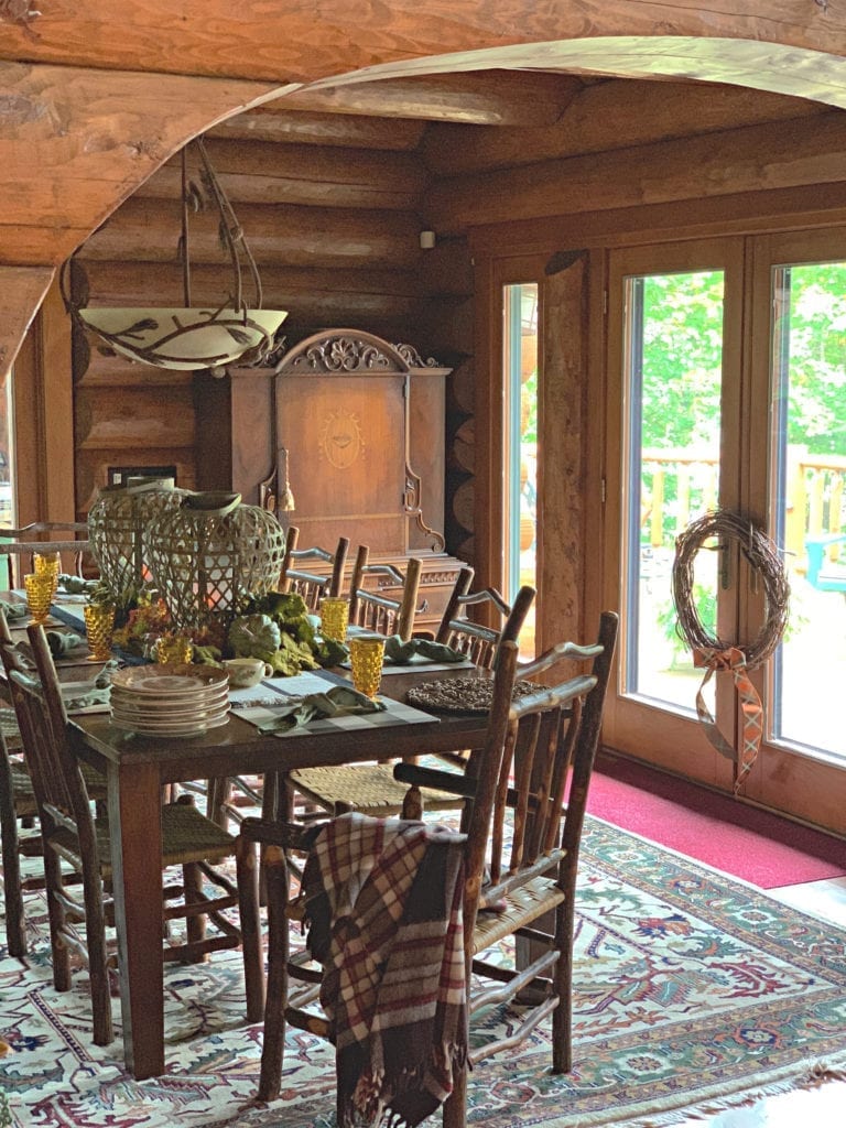 Welcome Home Sunday: Fall tablescape