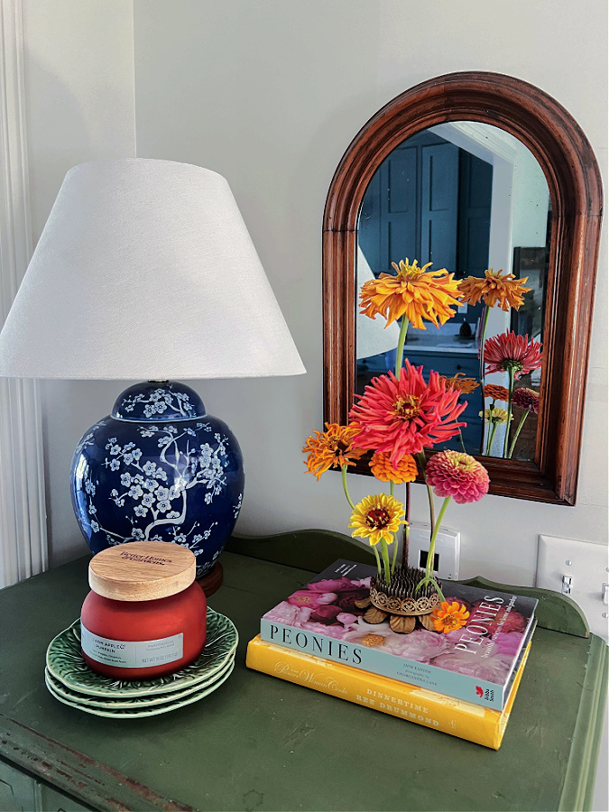 top of dresser decor