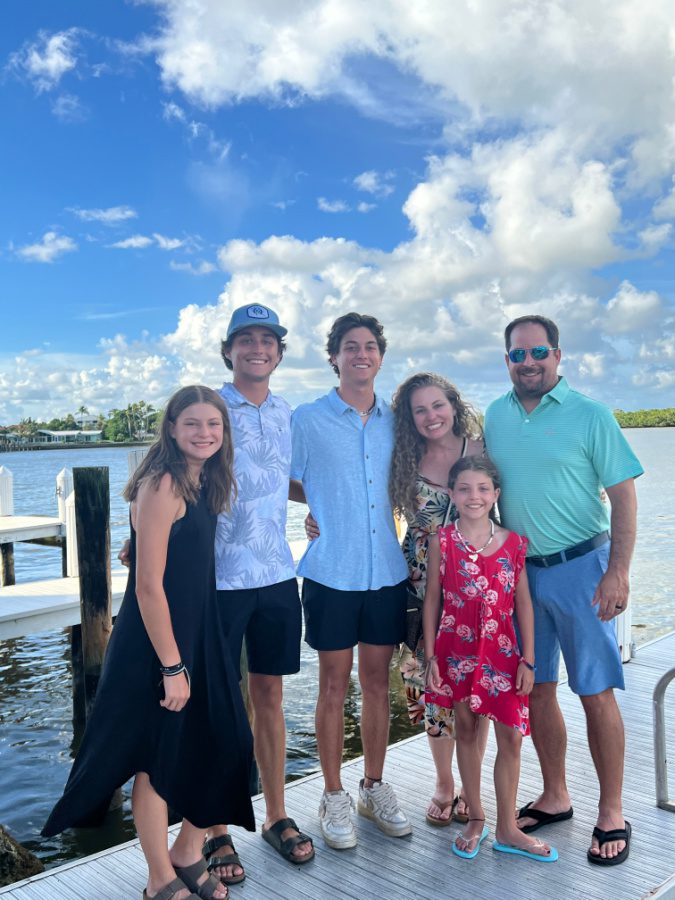 Our family at the Snook Inn