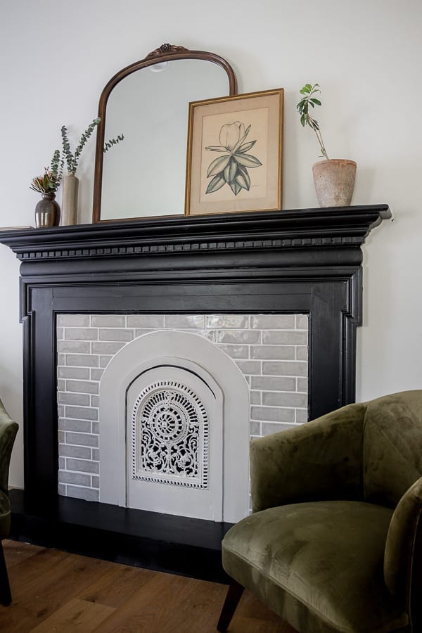 Welcome Home Sunday: Seeking Lavender Lane Faux Mantel