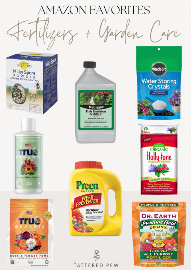 Fertilizers and garden care