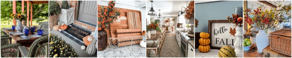 Fall Home Tour 2021 featured by top AL home blogger, She Gave It A Go