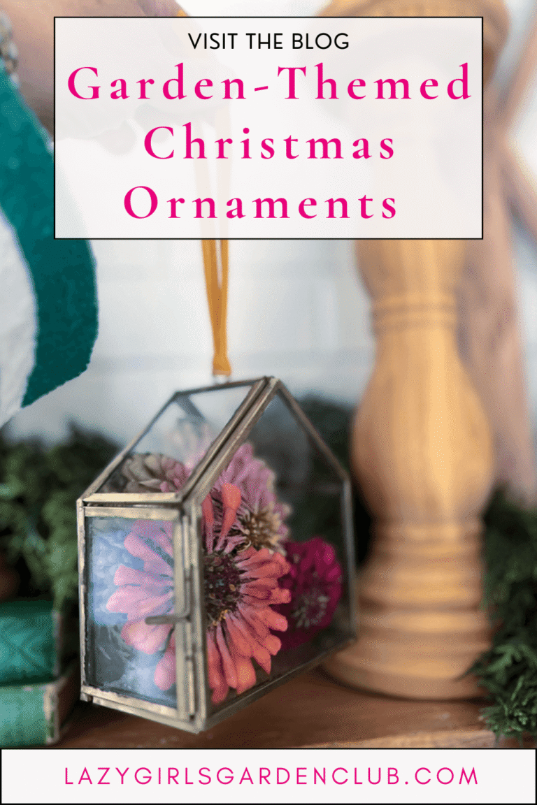 Garden-Themed Christmas Ornaments from Terrain