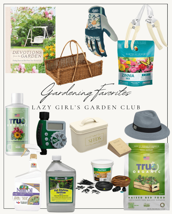 gardening favorites collage