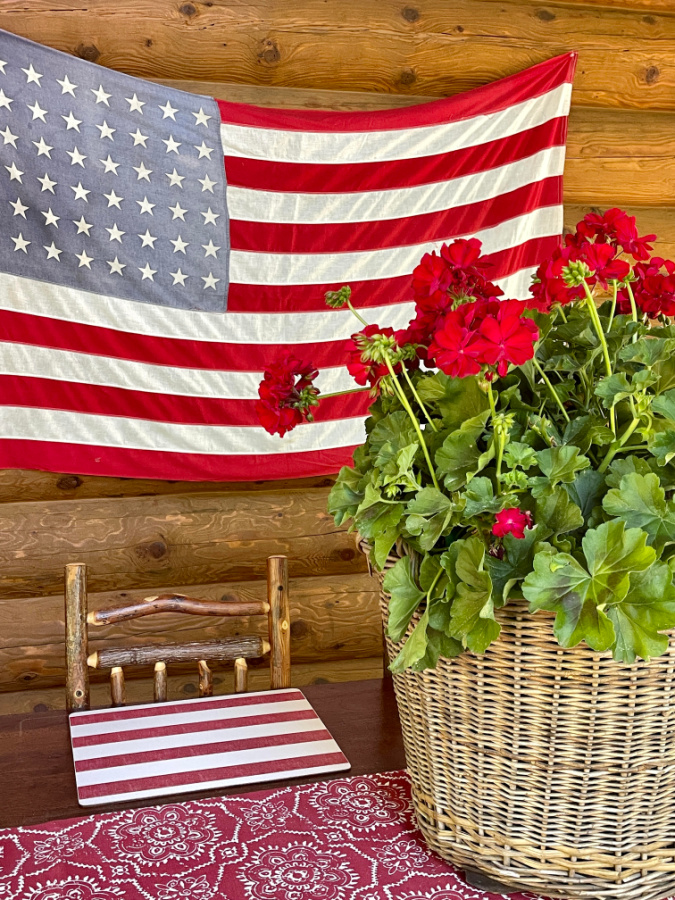 Welcome Home Saturday: Geraniums the Perfect Summer Flower