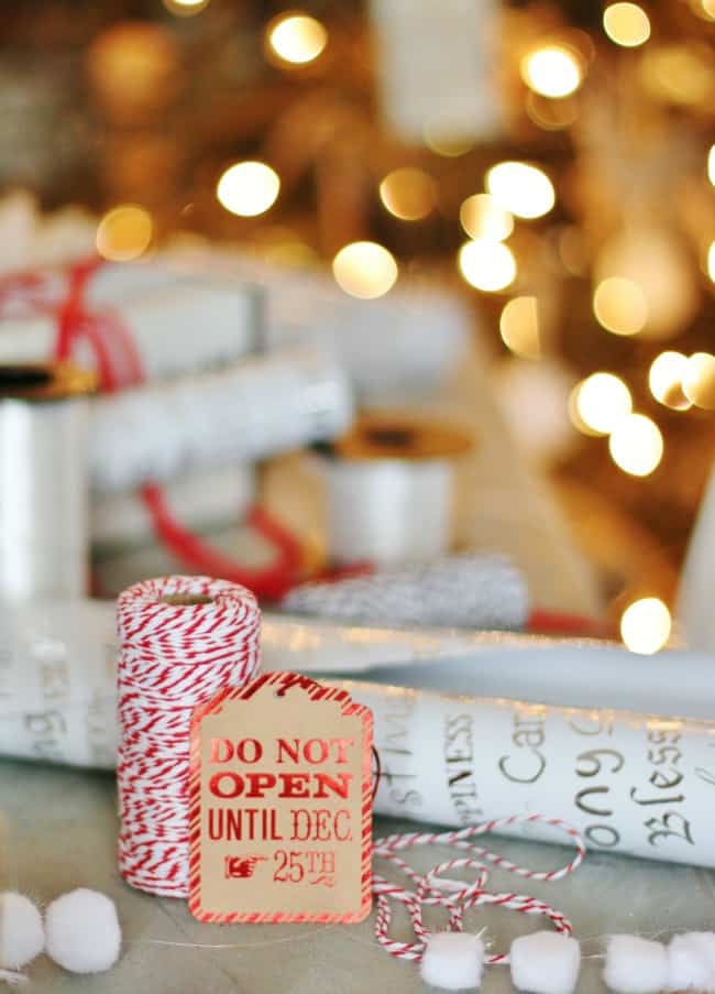 Gift Wrap Hack: DIY Personalized Ribbon