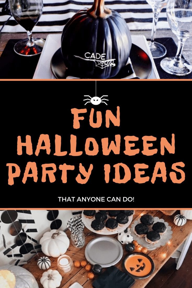 Fun Halloween party ideas that anyone can do!