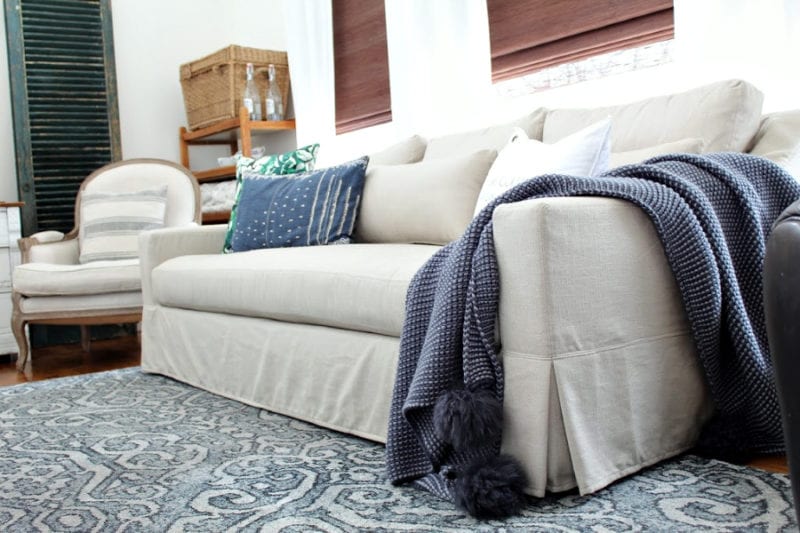 An honest review of our Pottery Barn sofa.