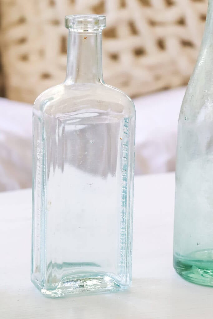 Welcome Home Sunday: How to clean vintage bottles!
