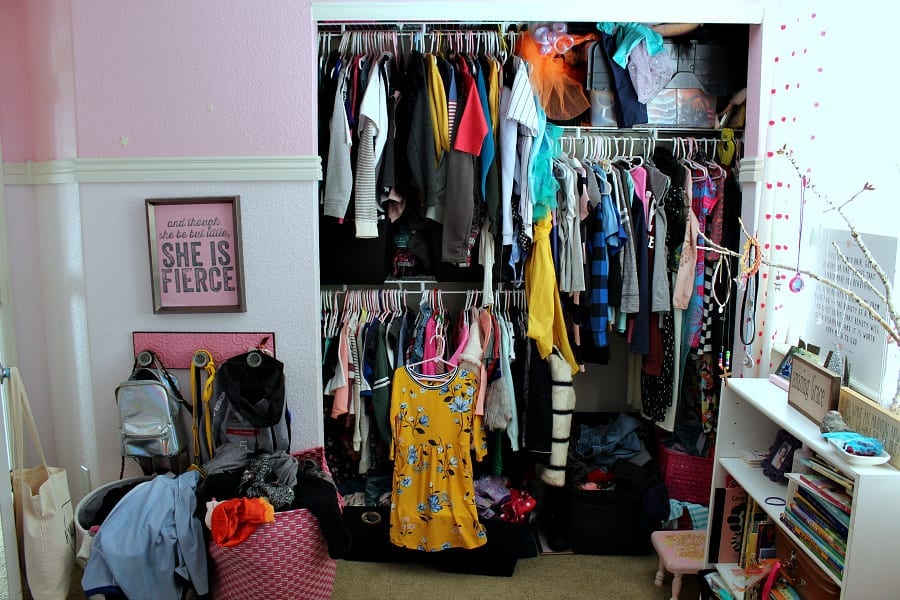Container store clearance kids closet