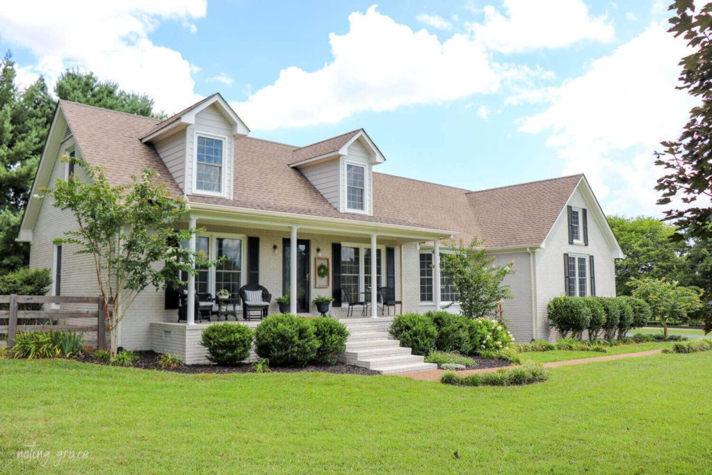 Welcome Home Saturday: How to Limewash a Brick Home