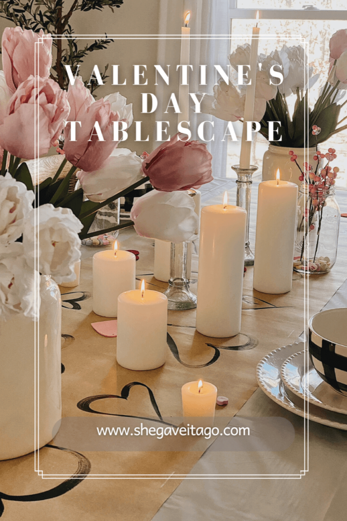 Welcome Home Saturday: Valentines Day Tablescape