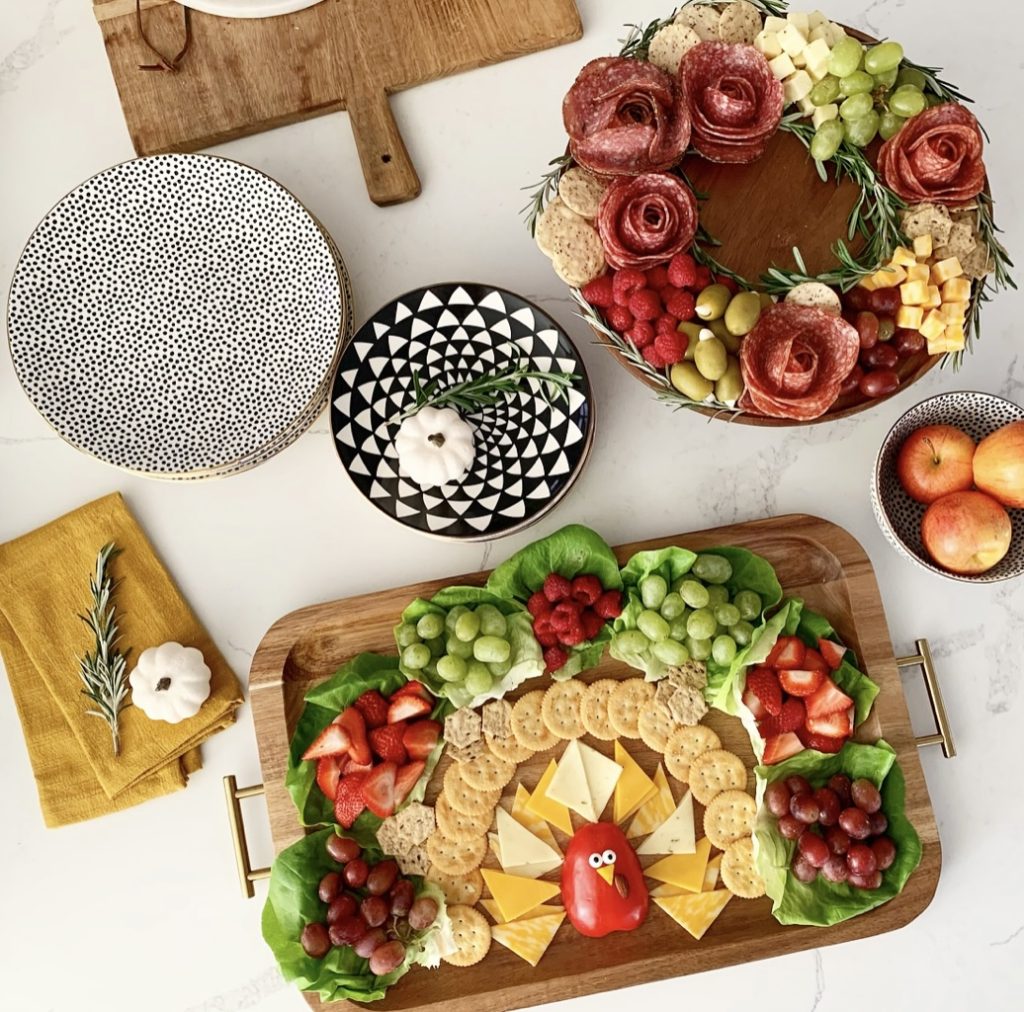Simple Holiday Trays