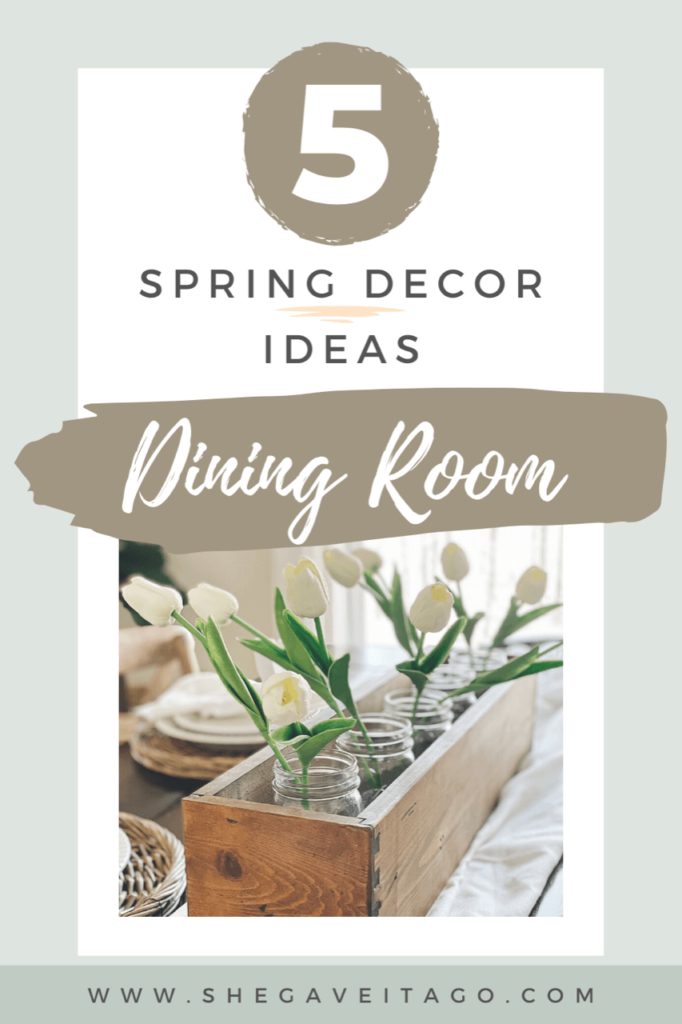 Welcome Home Saturday: Spring Dining Room Ideas