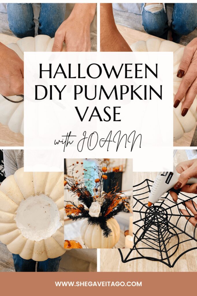 Welcome Home Saturday: Halloween DIY Pumpkin Vase