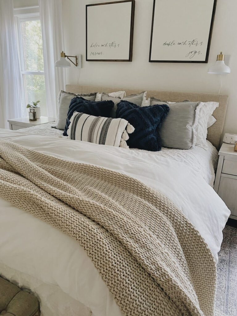 Welcome Home Saturday: She gave It a Go Summer Master Bedroom Ideas