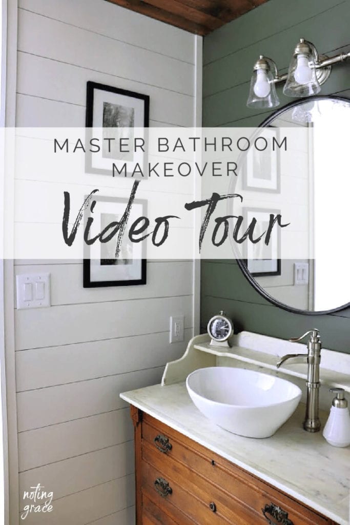 Welcome Home Sunday: Master bathroom makeover video