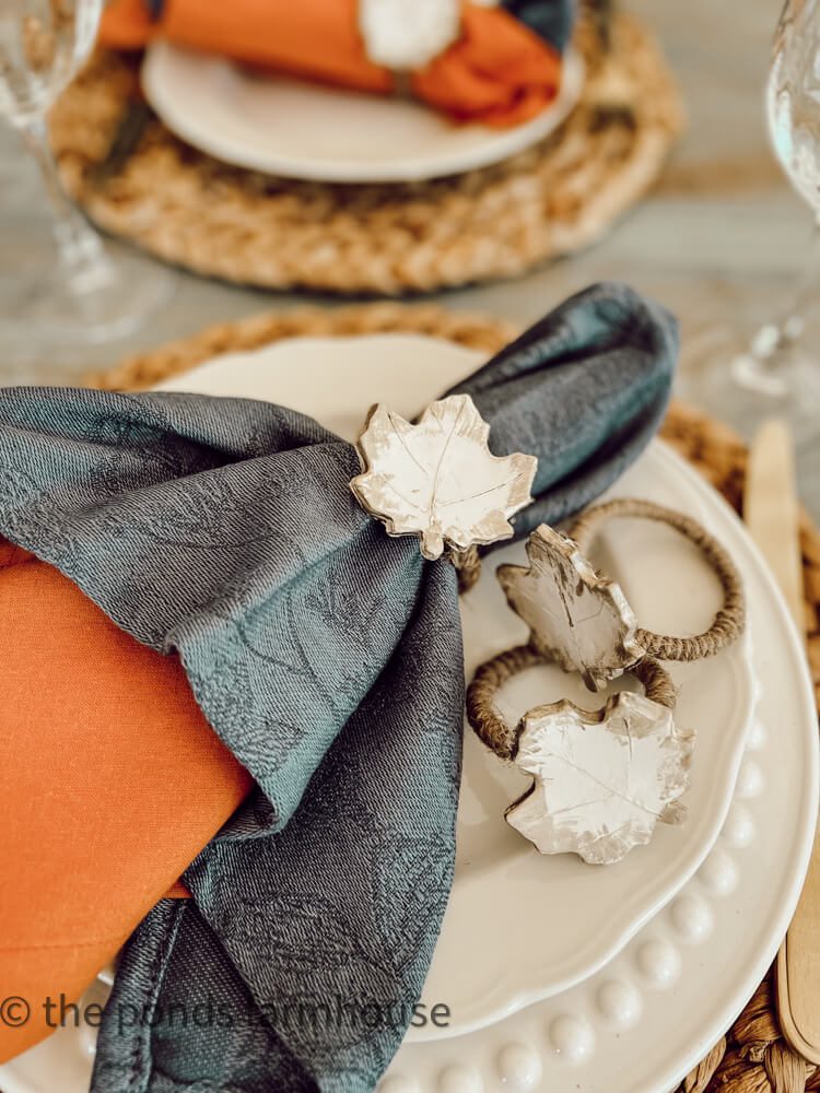 DIY napkin ring ideas