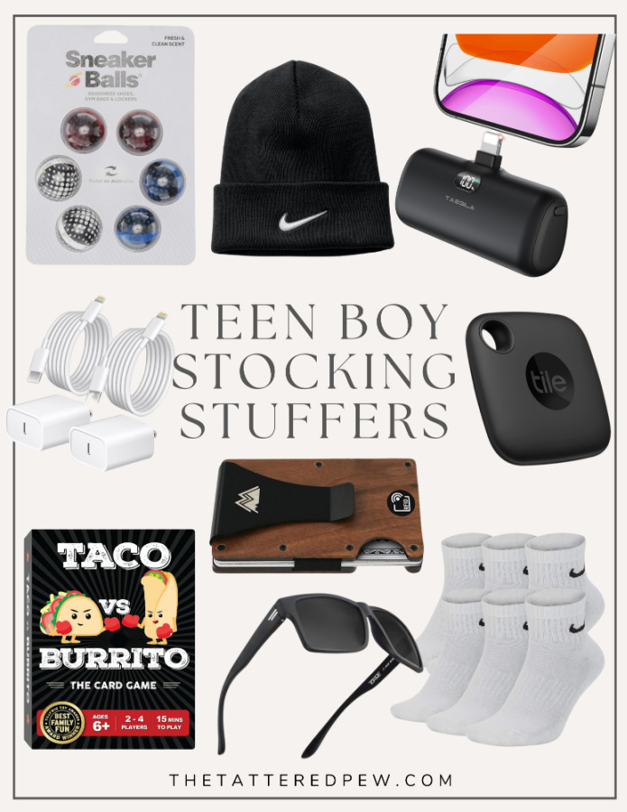 teen boy stocking stuffers