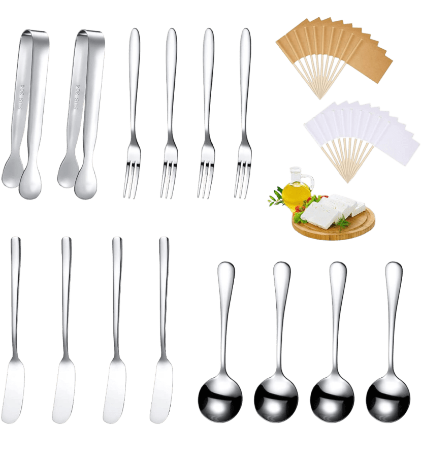 14 piece charcuterie utensils