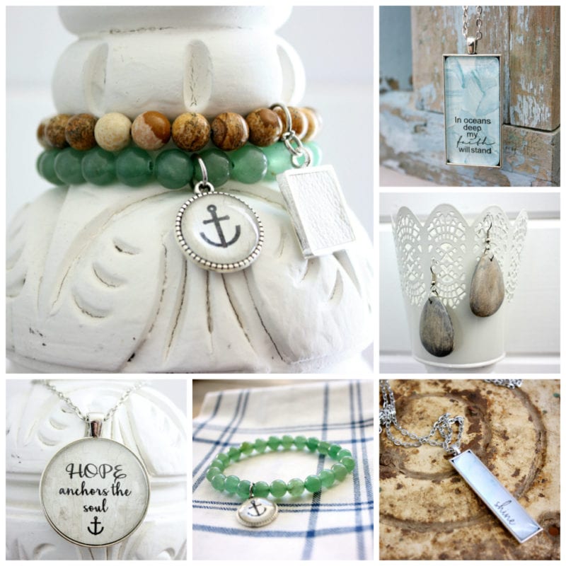 The Tattered Pew jewelry line in collaboration with Dandelions in December.