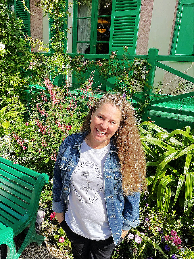 Me in Monet's garden