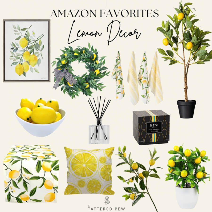 Amazon Lemon Decor