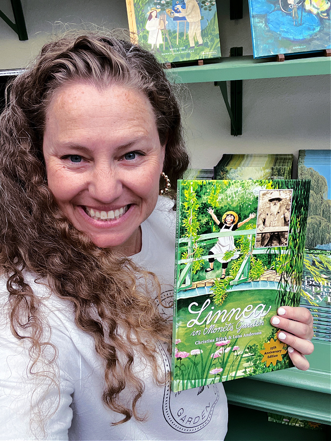 My favorite childhood book, Linnea in Monet's Garden