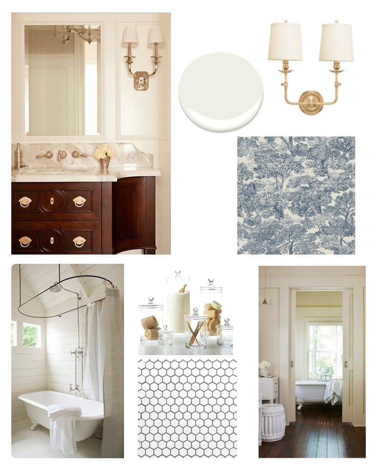 Master bathroom design plans