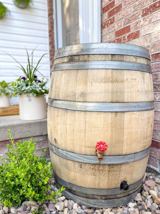 DIY rain barrel on a budget from Midwest Life and Style
