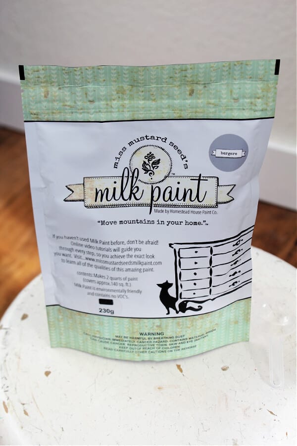 Bergere milk paint by Miss Mustard Seed