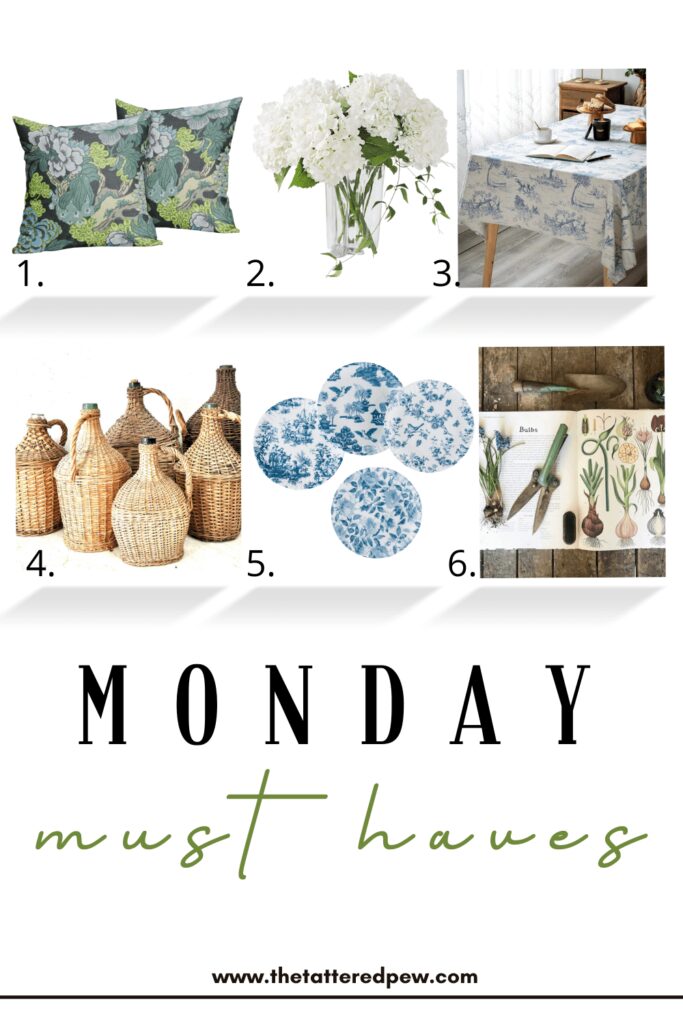 Monday Must Haves Blues and Greens