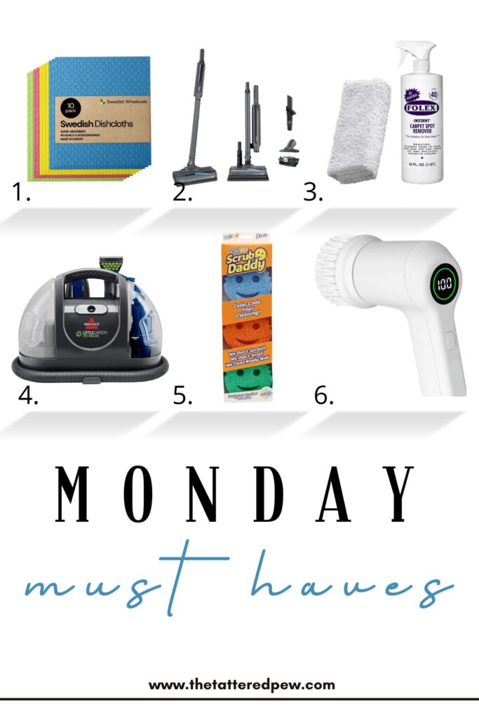 Monday Must Haves for Spring Cleaning