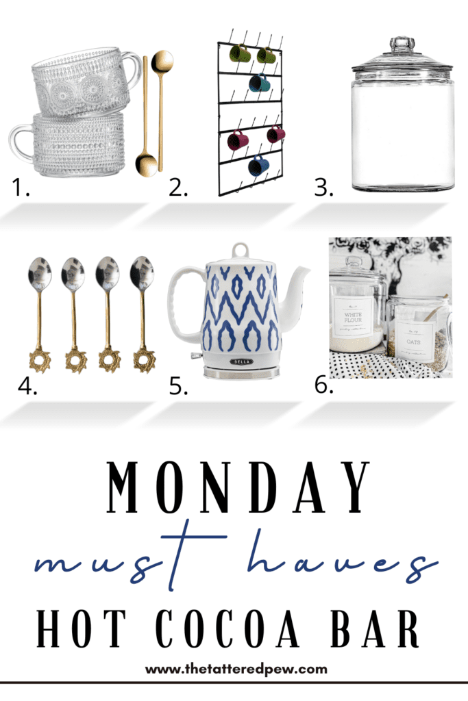 Monday Must Haves : Hot Cocoa Bar