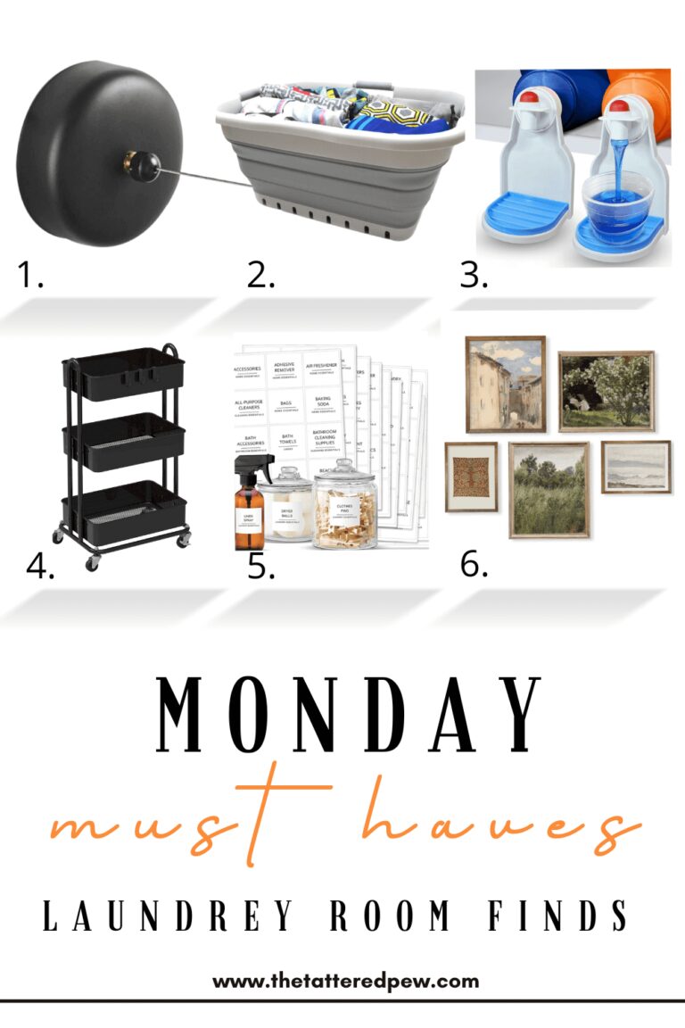 Monday Must Haves : Laundry Room Finds