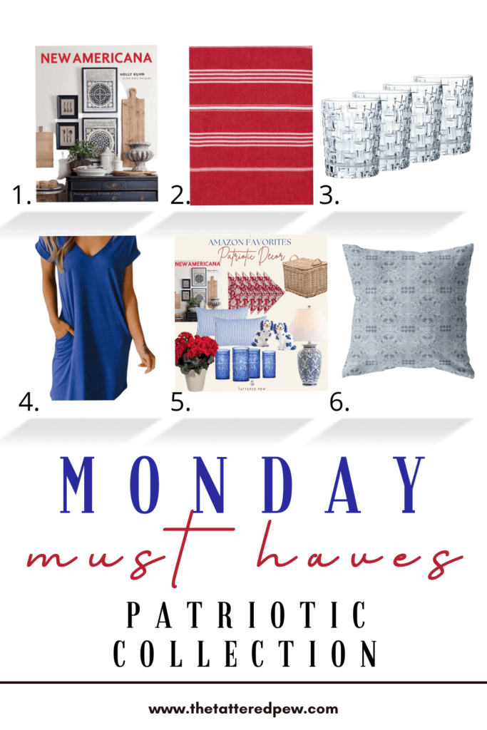 Monday Must HA-aves  Patriotic Collection