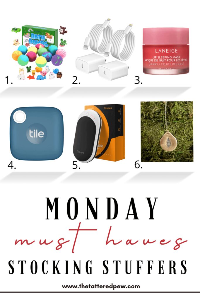 Monday Must Haves Stocking Stuffers