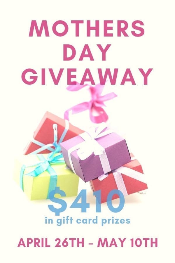 10 Mother's Day gift ideas & a giveaway!