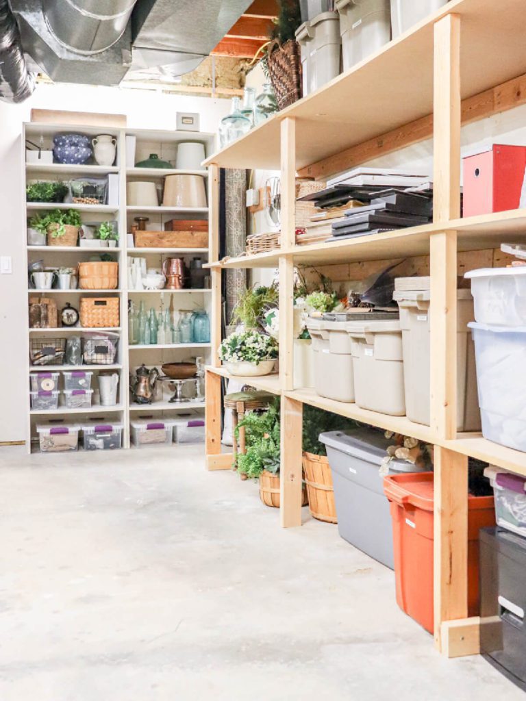 Welcoem Home Saturday: How to Make Over and Organize a storage space.