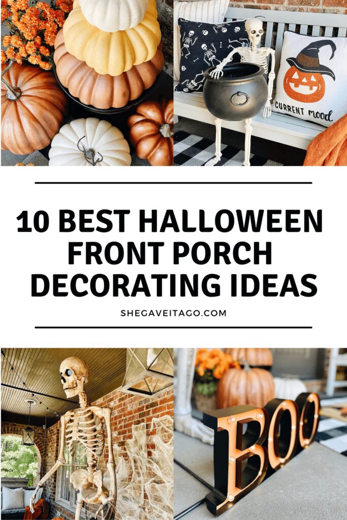 Welcome Home Saturday: Halloween Porch Ideas