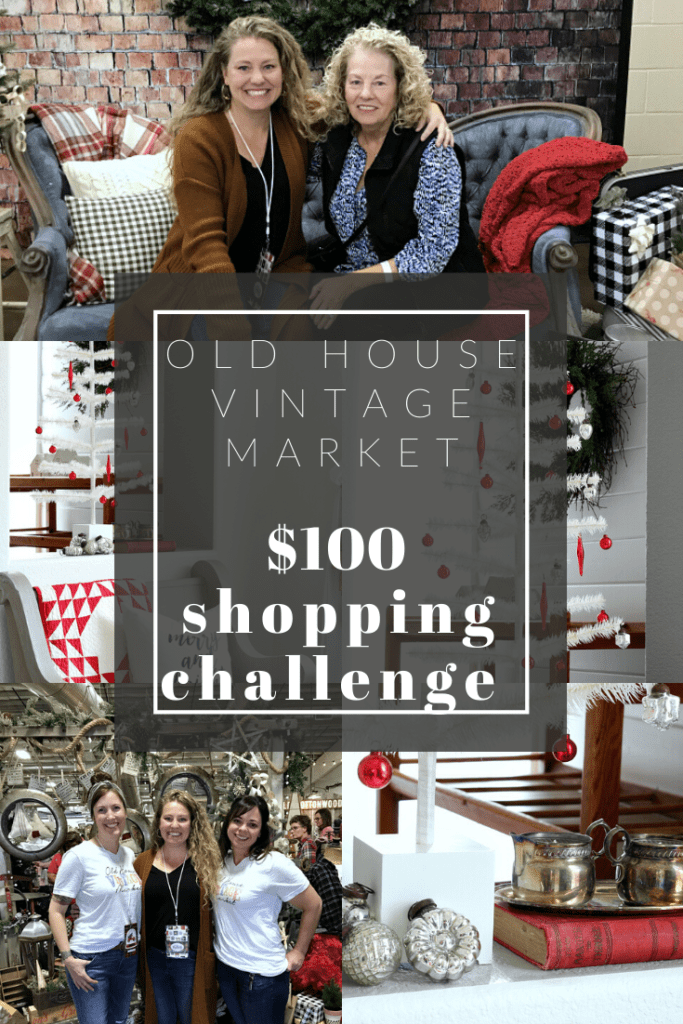 Could you spend just $100 dollars ath Old House Vintage Market?