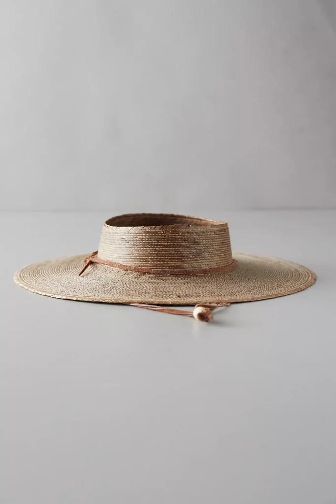 open crown sun hat