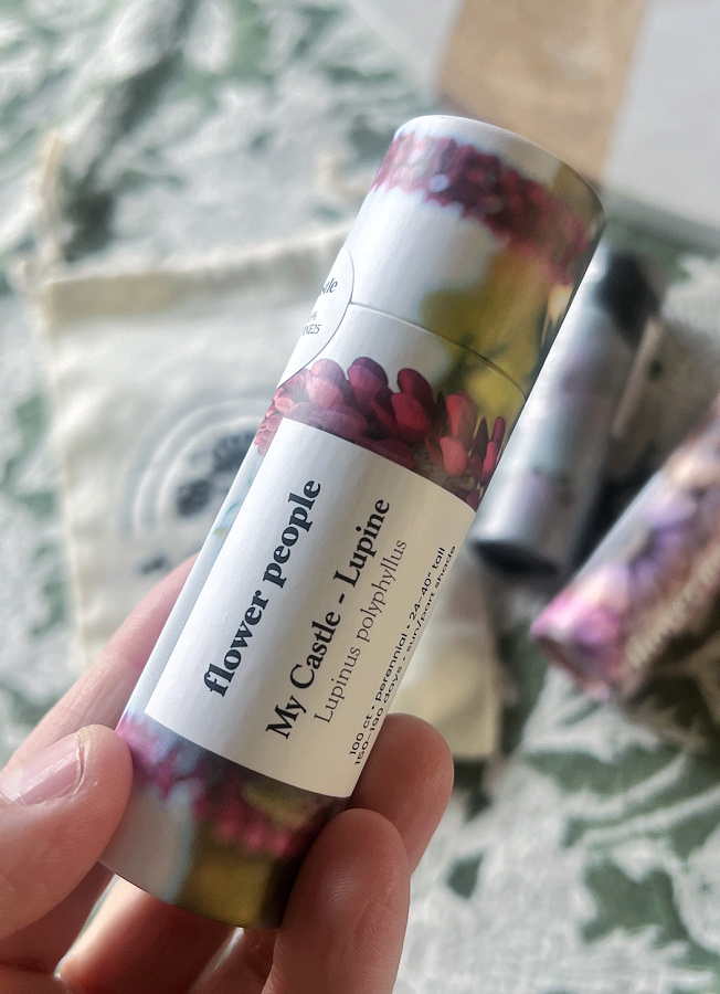 lupine seeds from Flowerpeople.com