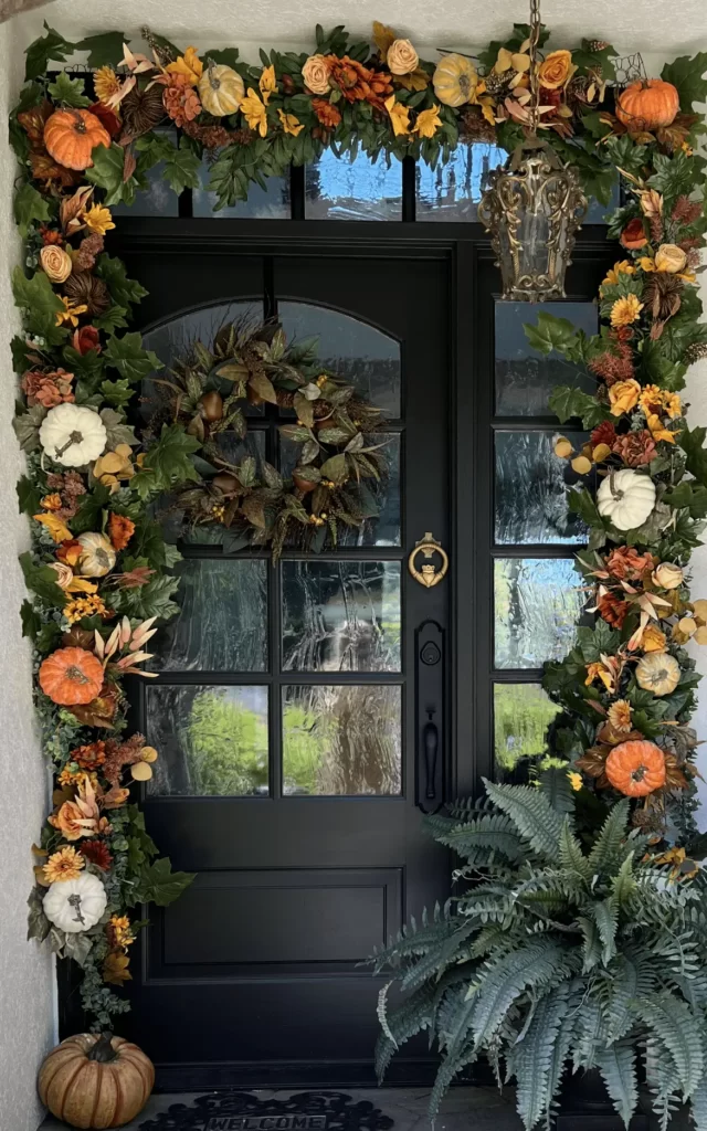 Welcome Home Saturday: Perfect Fall Garland